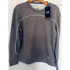 Under Armour Golf‎ Pullover Women's Fleece S Sweatshirt Performance Gray BxF/MM